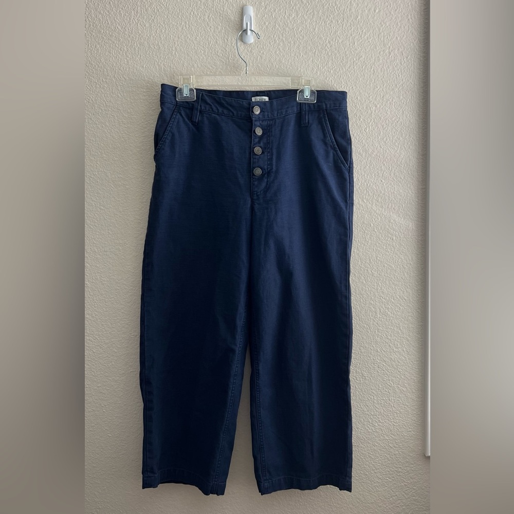 JCrew High-Waisted Navy Blue Pants - Size 28